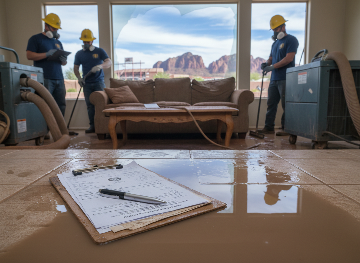 Cost Guide For Flood Damage Cleanup In Tempe