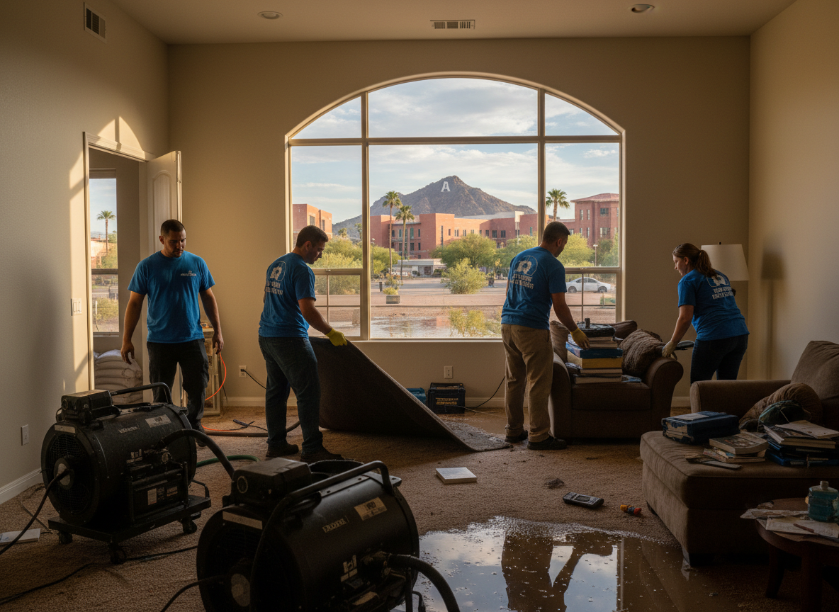 Water Damage Restoration in University Heights