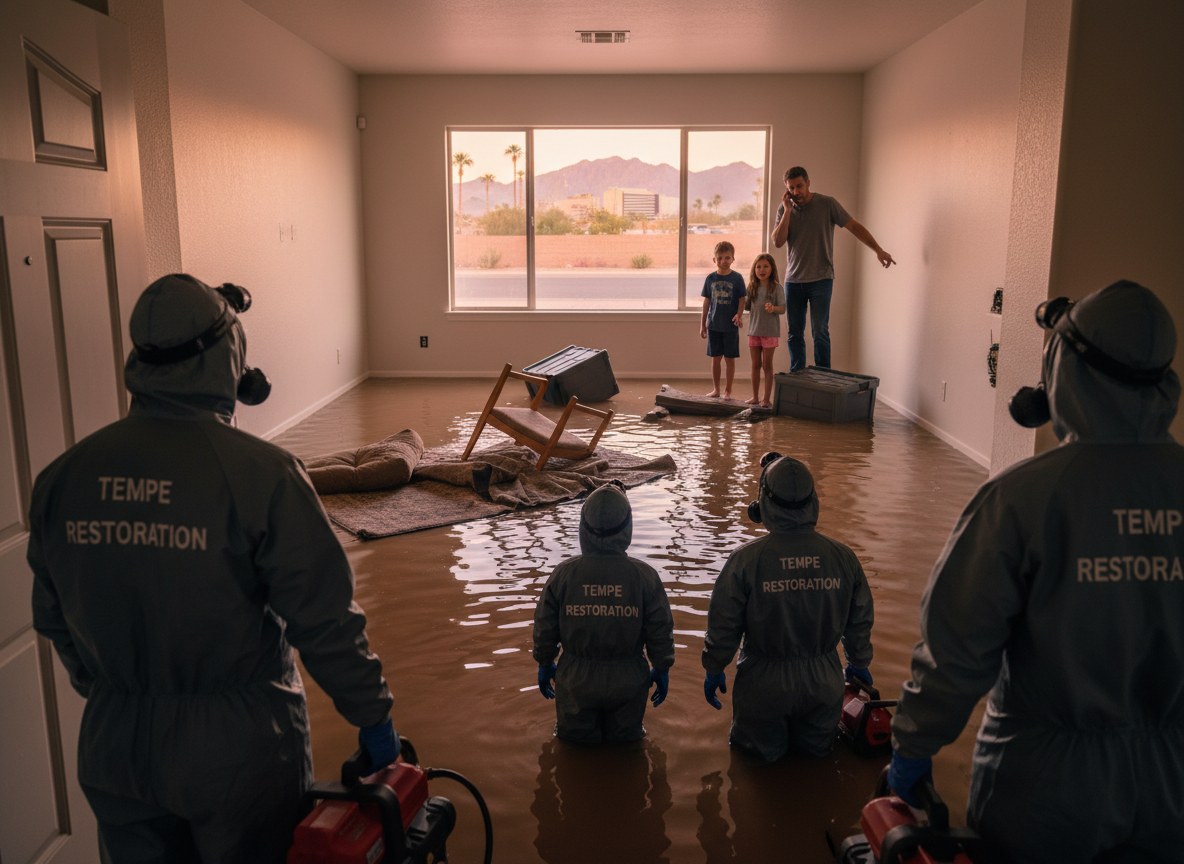 When To Call Professionals For Flood Damage In Tempe