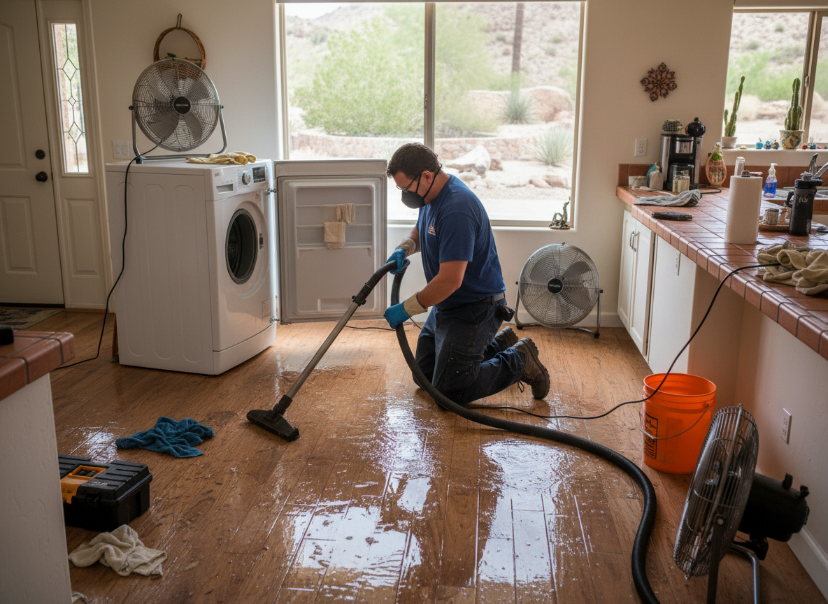 Flood Damage Cleanup in Maple-Ash, AZ 85281