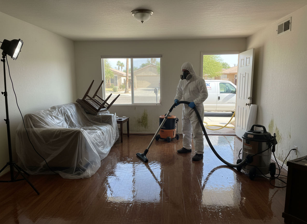 Burst Pipe & Plumbing Leak Cleanup in Tempe, AZ