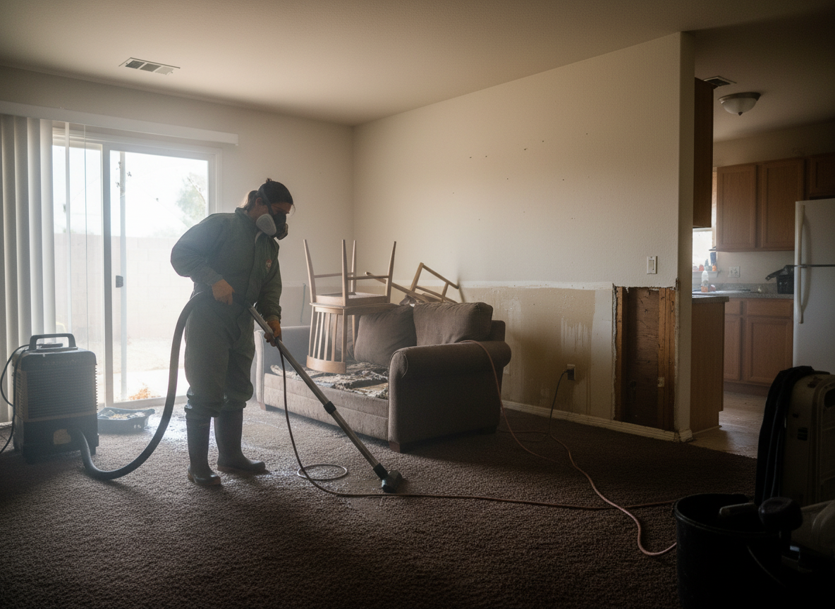 Water Damage Restoration in Downtown Tempe