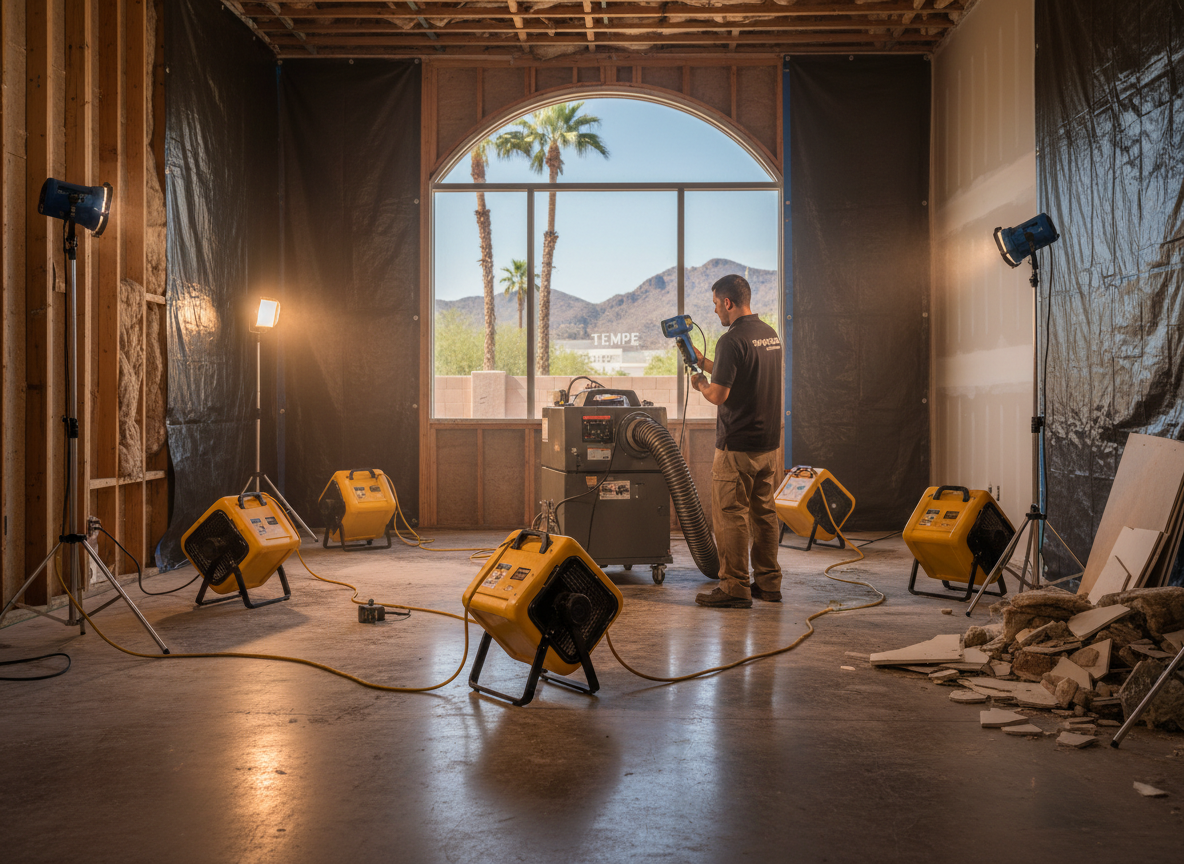 Water Damage Restoration in Holdeman